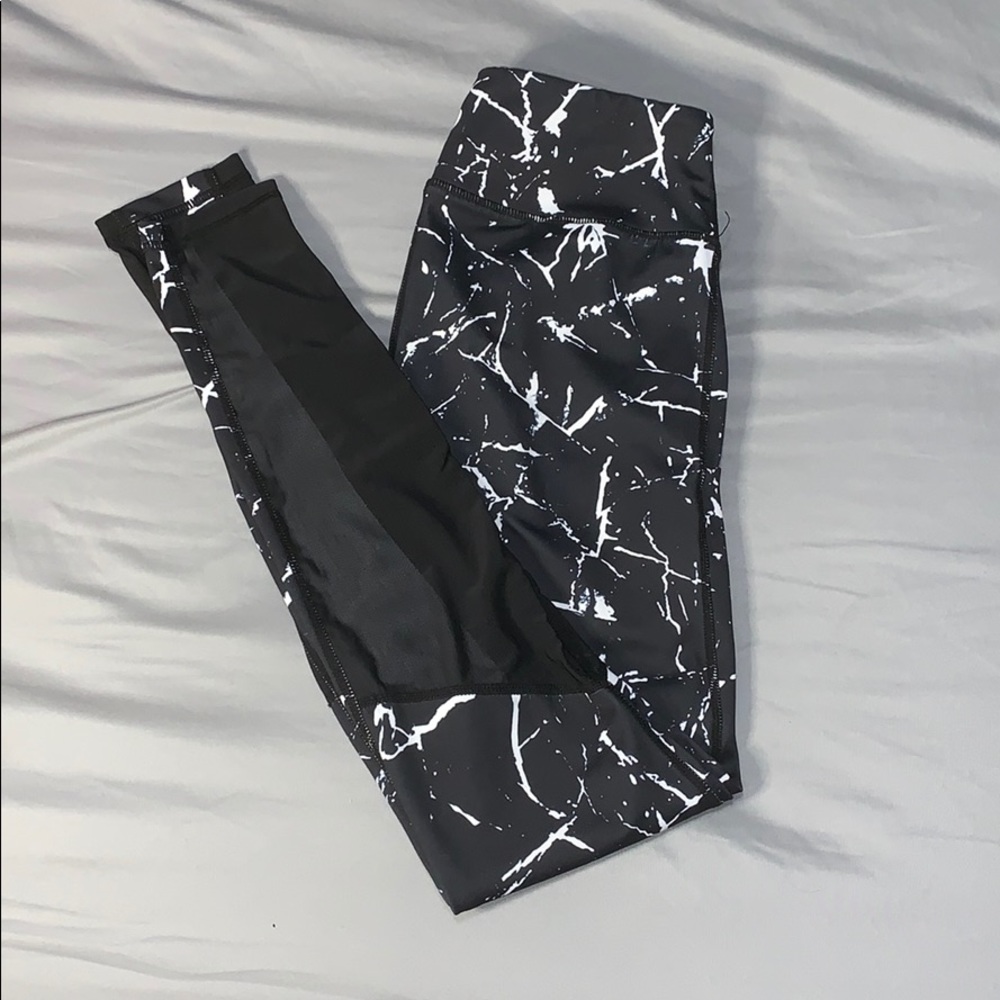 Peachfit Co Marble Leggings